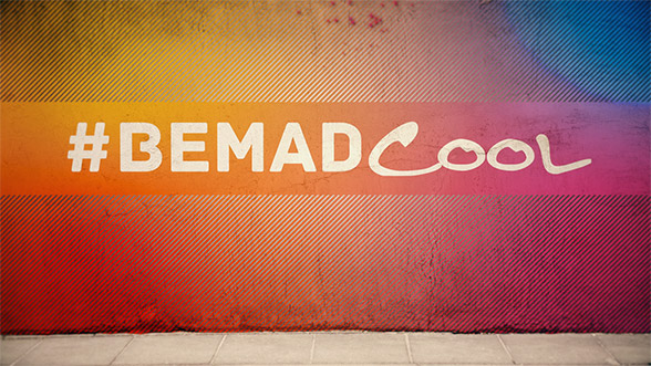 Be Mad Cool - Línea gráfica y visuales